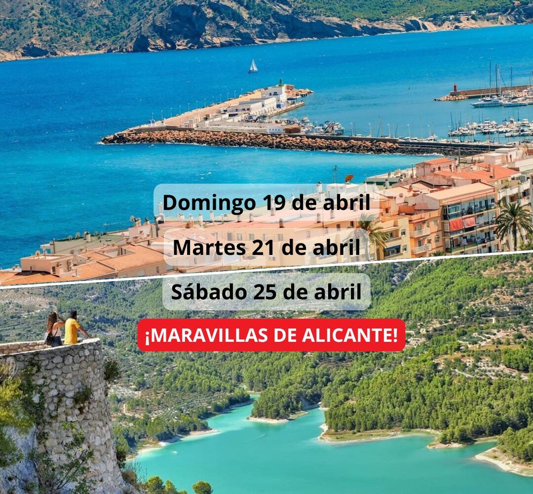 ¡Las mejores excursiones, circuitos y viajes desde Valencia en un mismo lugar!