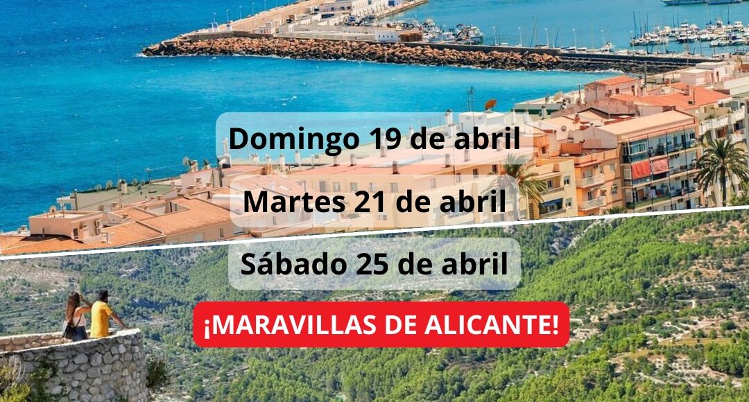 ¡Las mejores excursiones, circuitos y viajes desde Valencia en un mismo lugar!