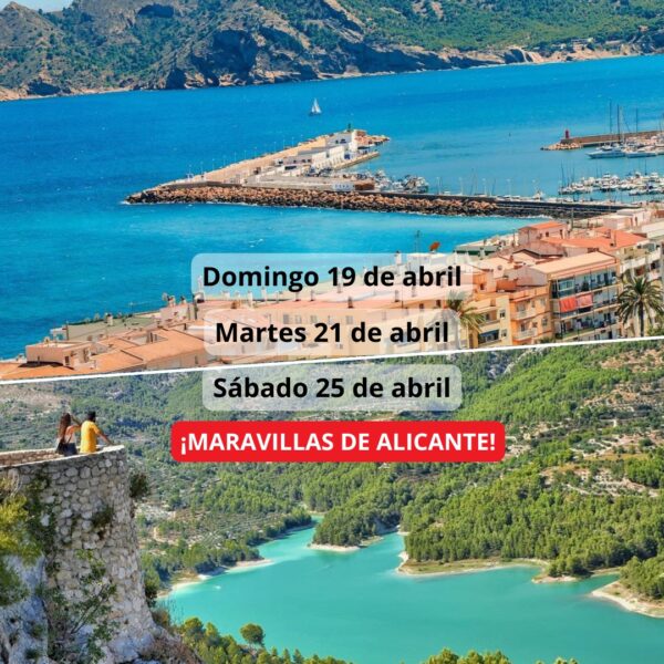 ¡Las mejores excursiones, circuitos y viajes desde Valencia en un mismo lugar!