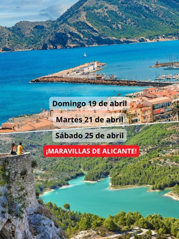 ¡Las mejores excursiones, circuitos y viajes desde Valencia en un mismo lugar!