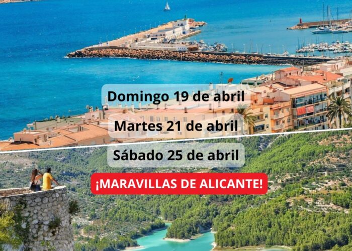 ¡Las mejores excursiones, circuitos y viajes desde Valencia en un mismo lugar!