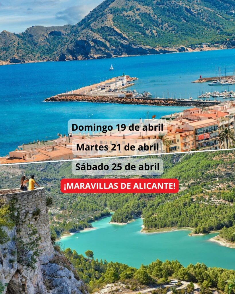 ¡Las mejores excursiones, circuitos y viajes desde Valencia en un mismo lugar!