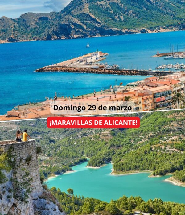 ¡Las mejores excursiones, circuitos y viajes desde Valencia en un mismo lugar!